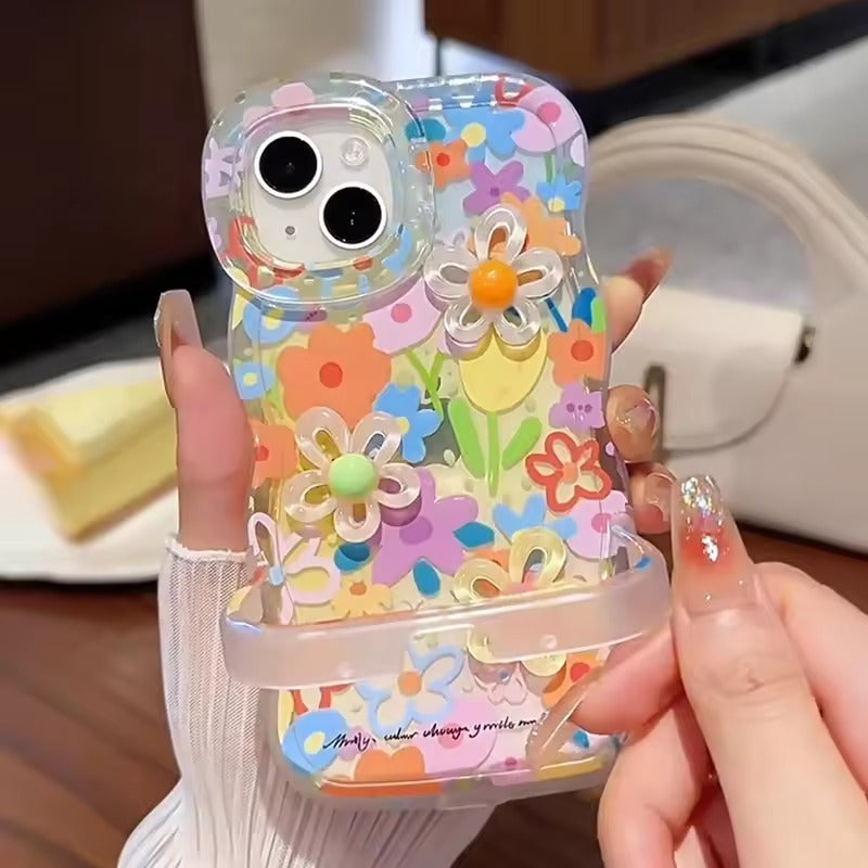 Blossem 3D iPhone Case with Charm