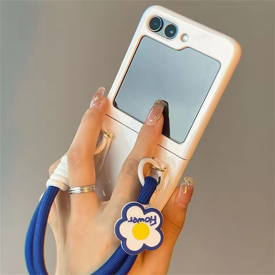 Icey Blue Rope Samsung Flip Case