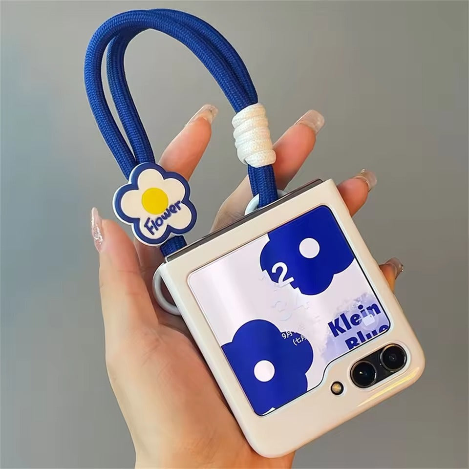 Icey Blue Rope Samsung Flip Case