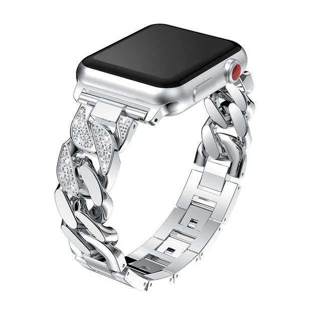 Metal & Diamond strap for Apple watch