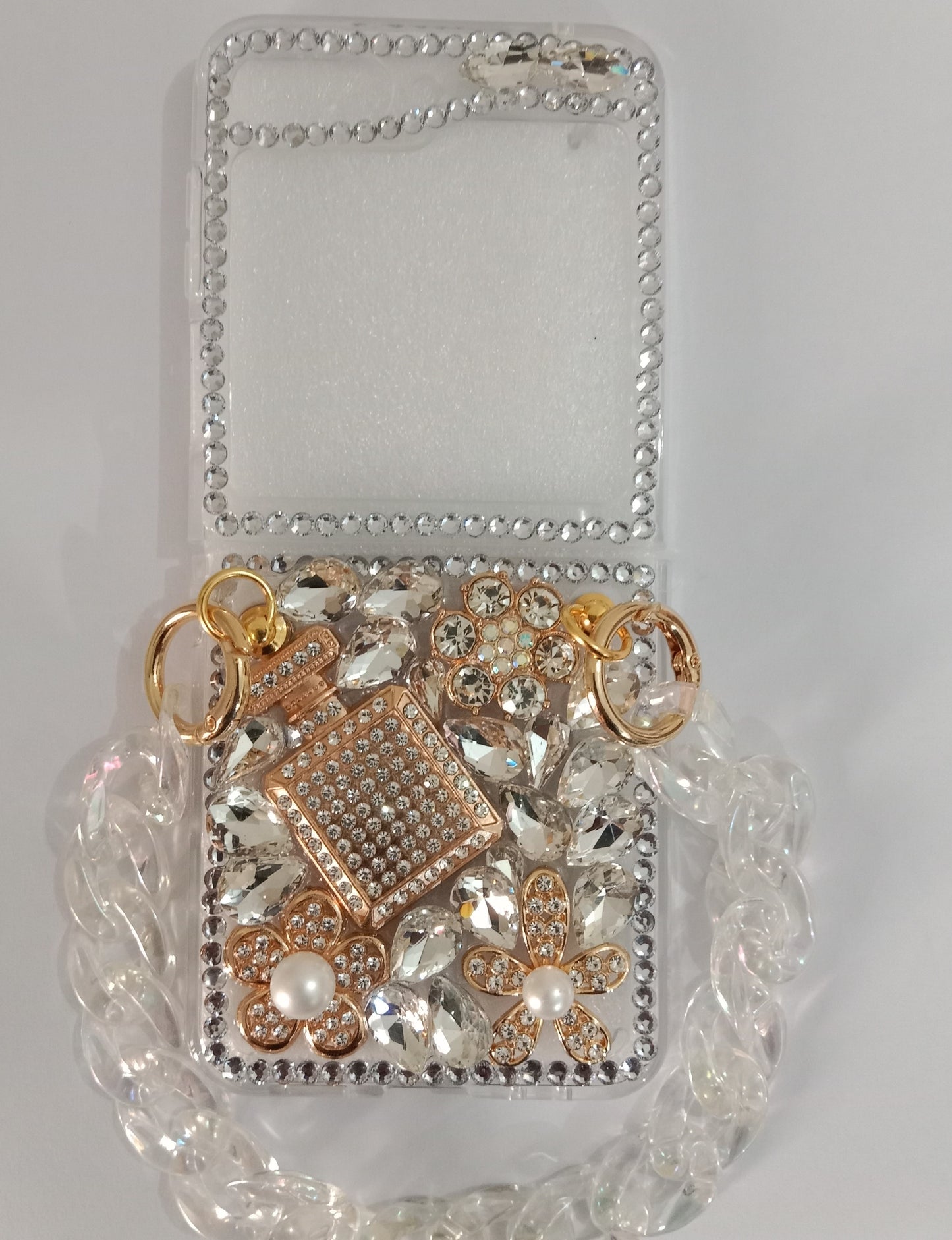 Rhinestone Crystal Samsung Flip&Fold Cases