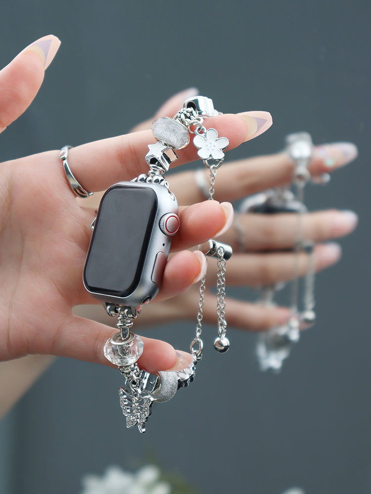 Butterfly Pearl Bracelet for Apple Watch