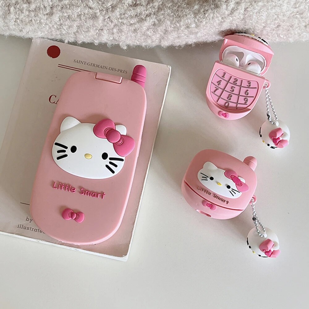 3D Vintage Kitty iPhone Case