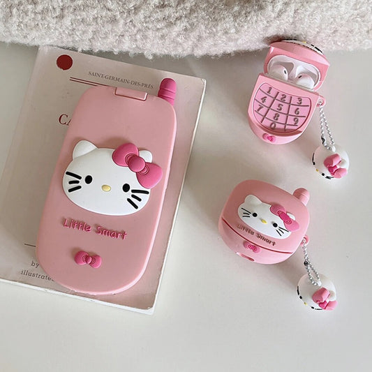 3D Vintage Kitty iPhone Case
