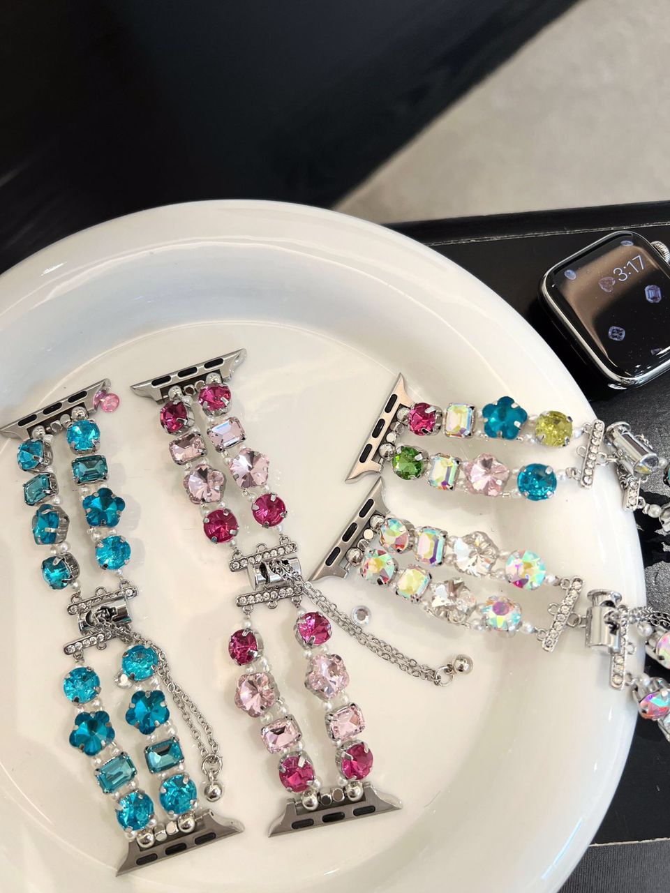 Luxury Rhinestone Apple watch Strap