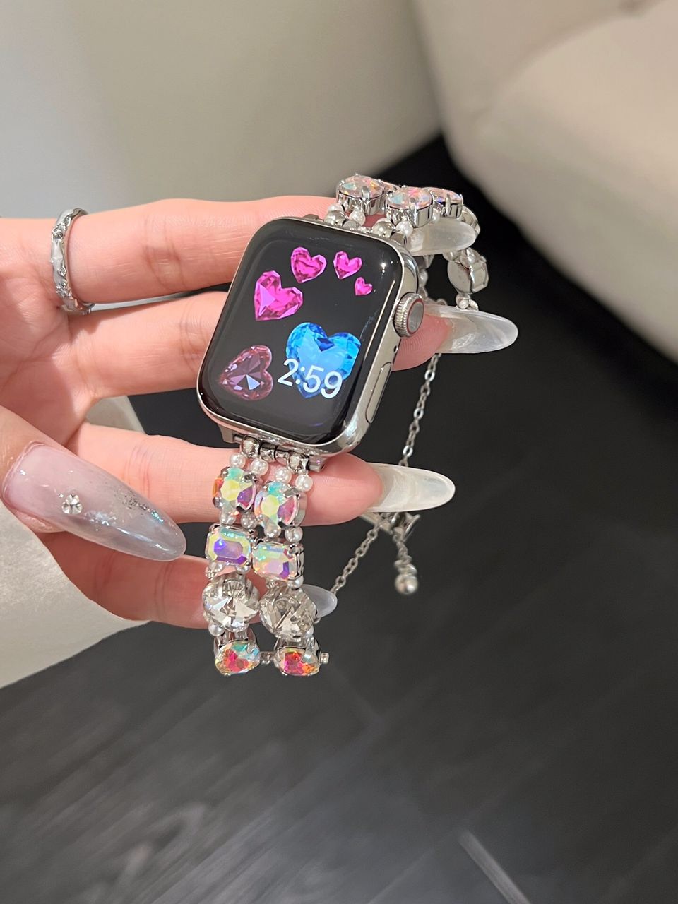 Luxury Rhinestone Apple watch Strap