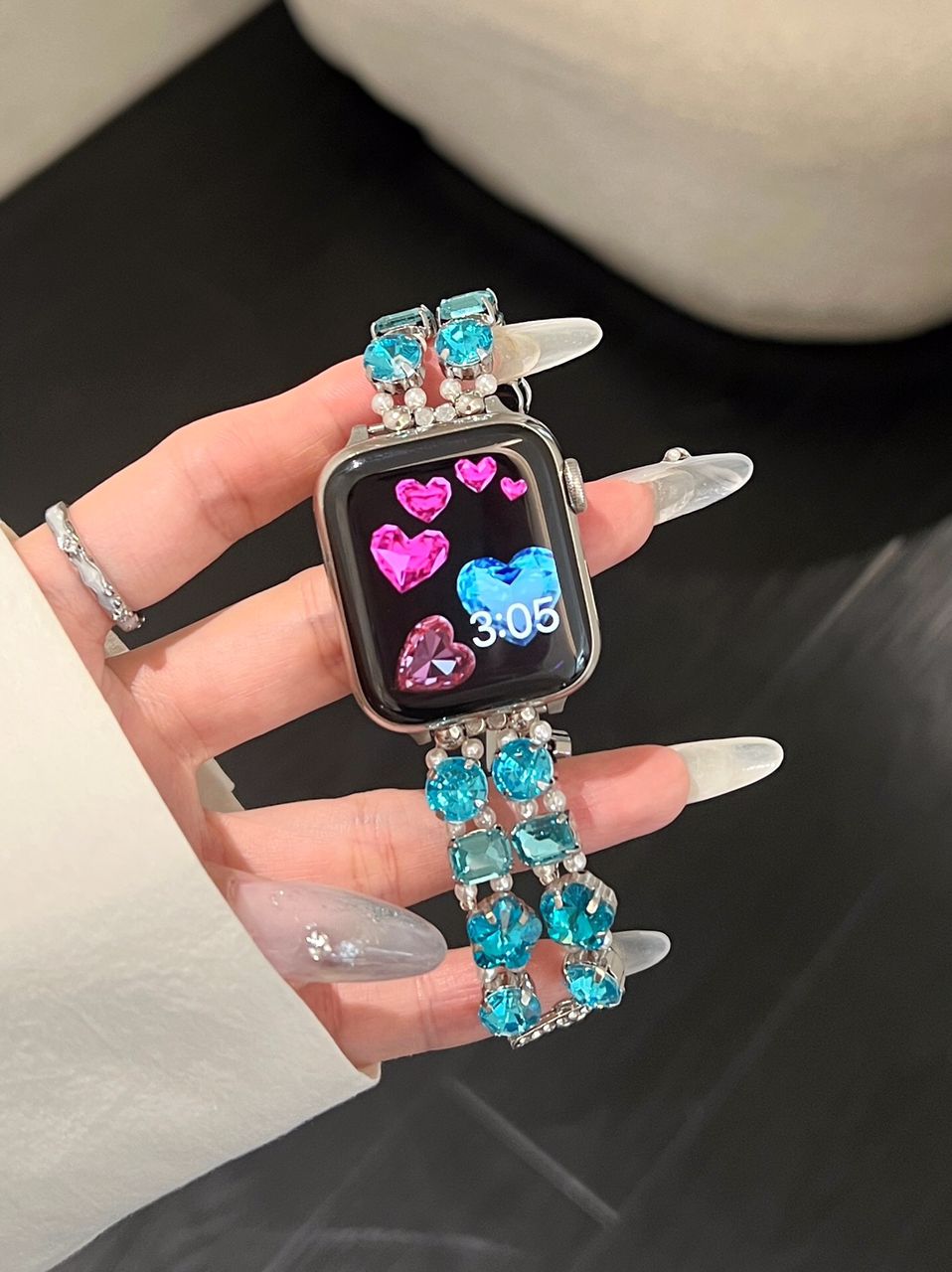 Luxury Rhinestone Apple watch Strap