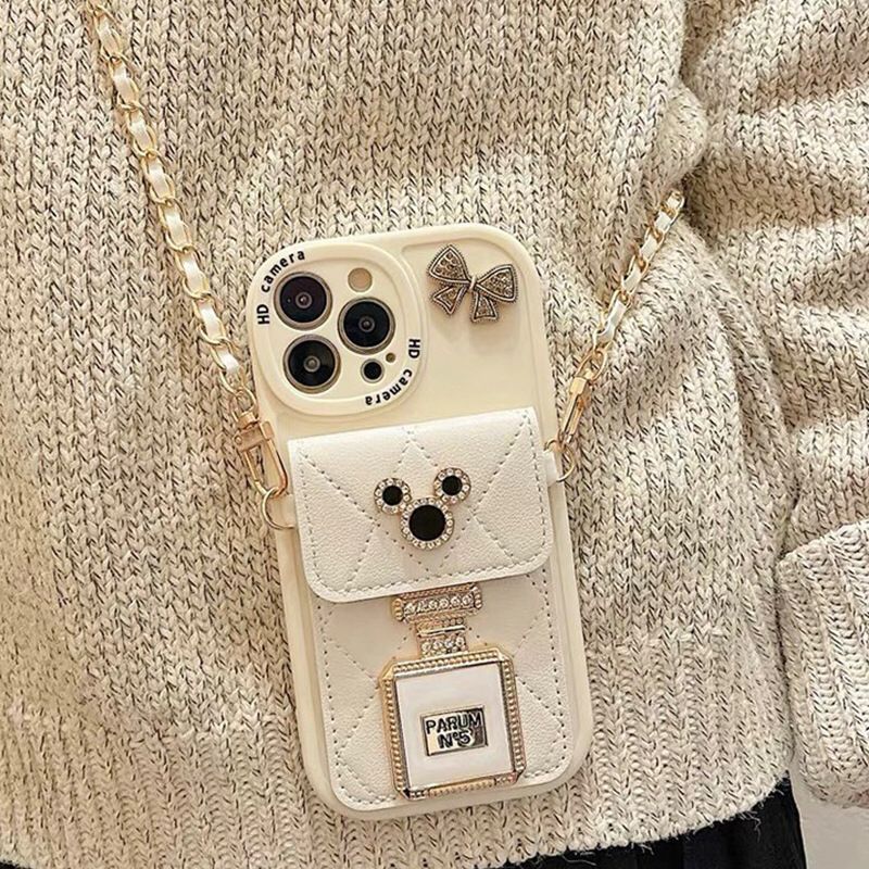 Luxury Pocket Chain iPhone Cover