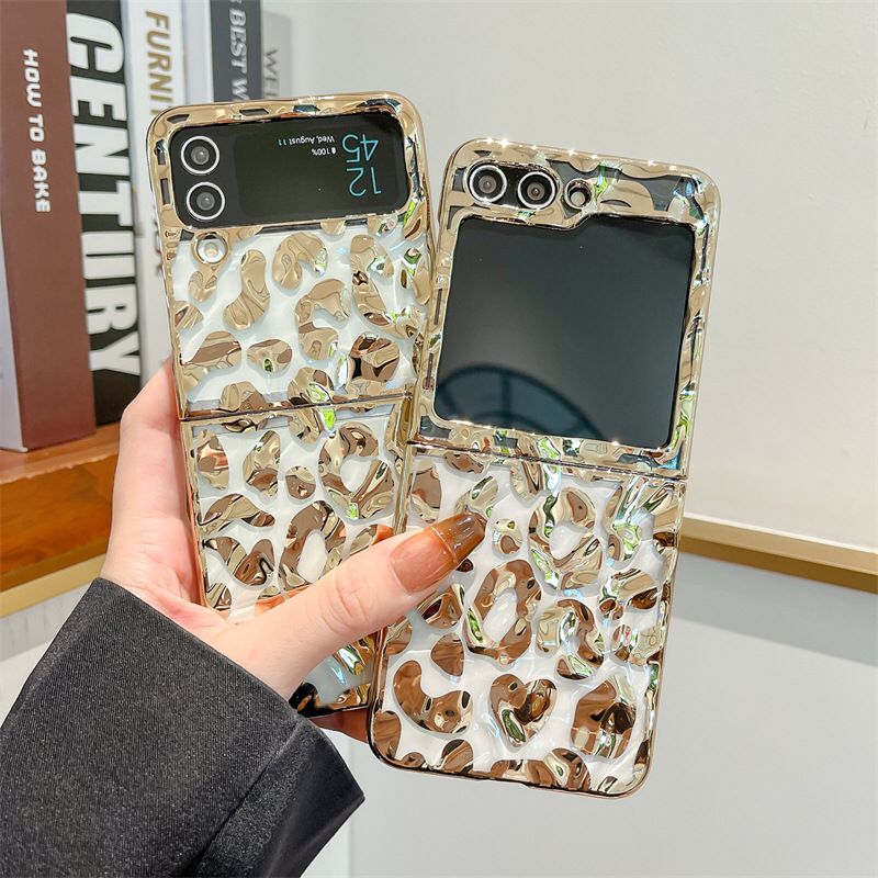 Golden Leopard Print Samsung Cover