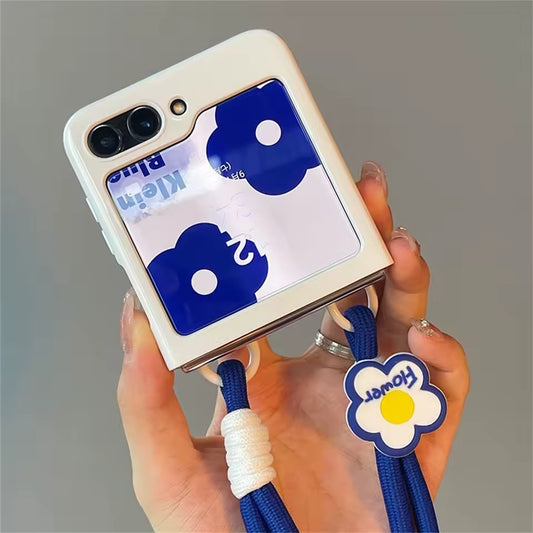Icey Blue Rope Samsung Flip Case