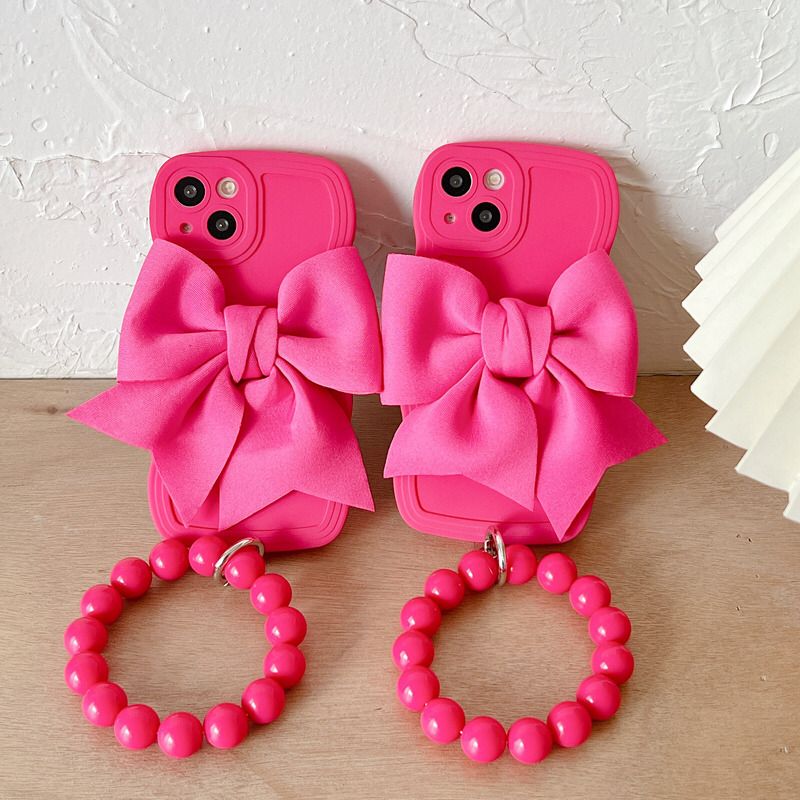 Pink Bow iPhone Case