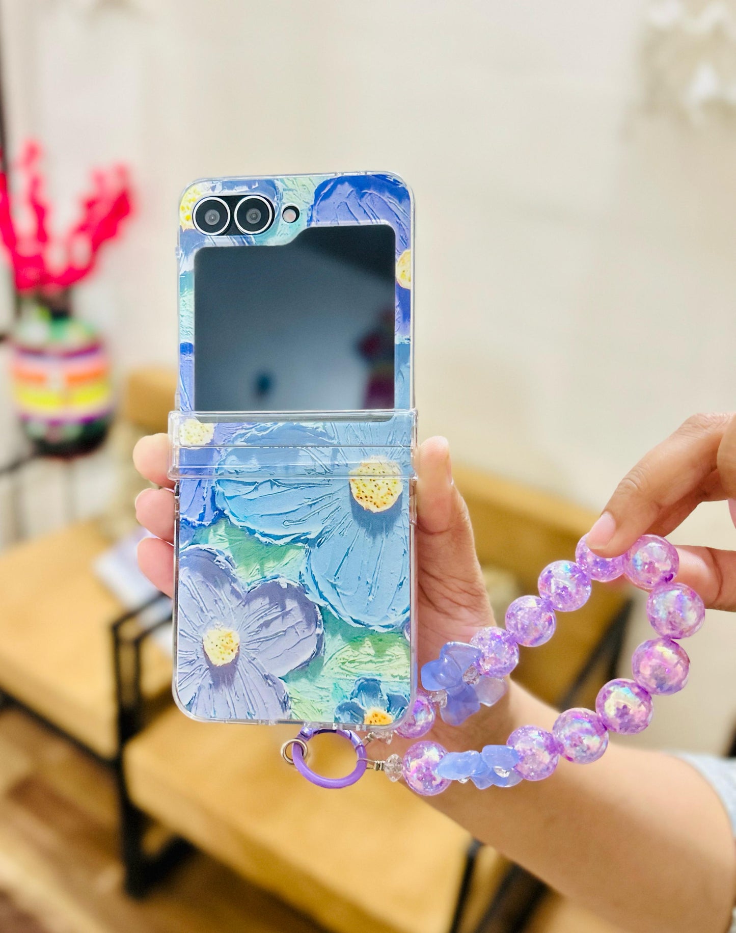 Floral Oil Paint Samsung Case