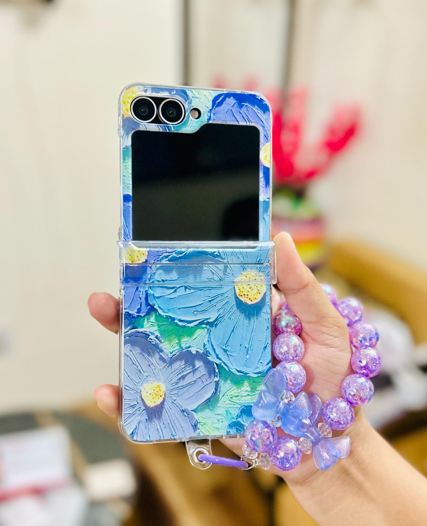 Floral Oil Paint Samsung Case