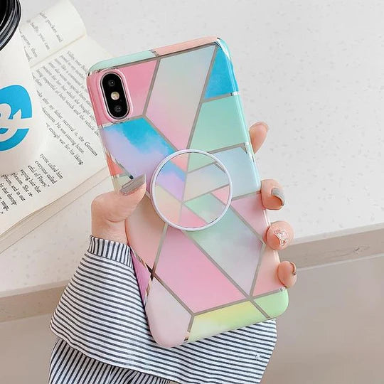 Geometric Marble Samsung case