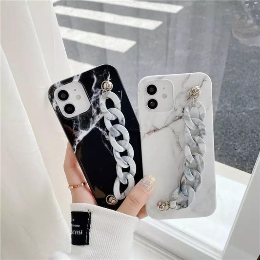 Marble Chain Phone Case