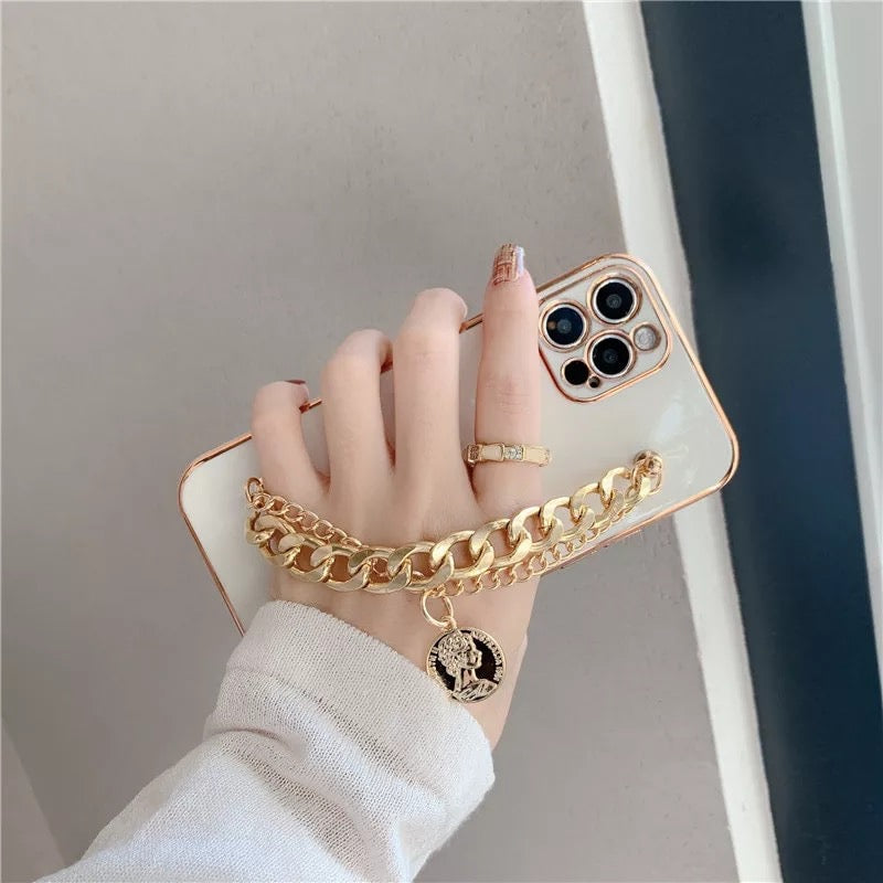 Royal White Gold Chain Case