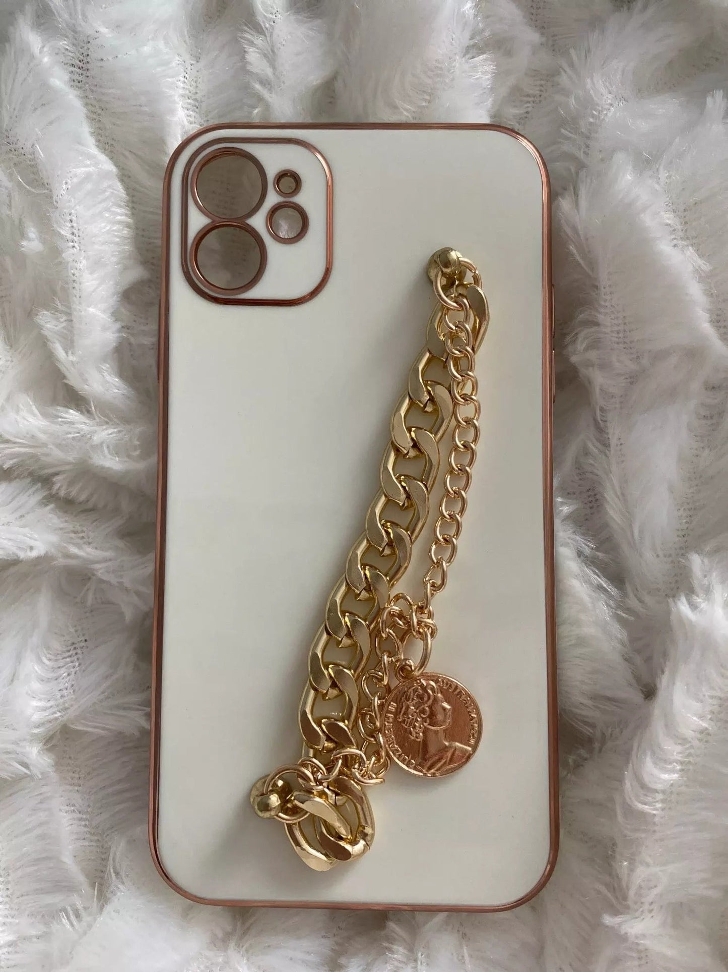 Royal White Gold Chain Case