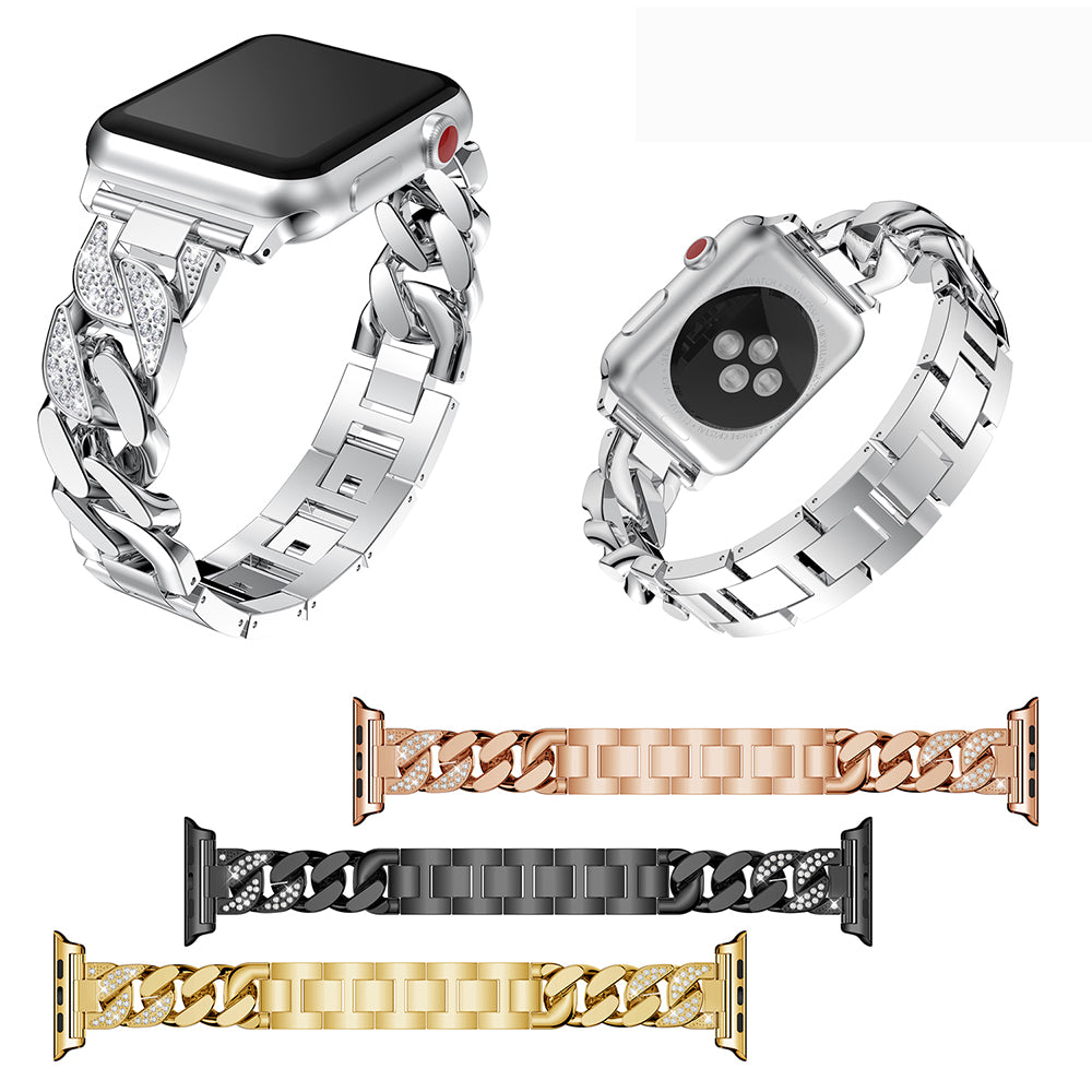 Metal & Diamond strap for Apple watch