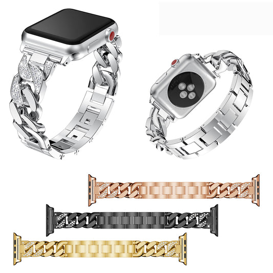 Metal & Diamond strap for Apple watch