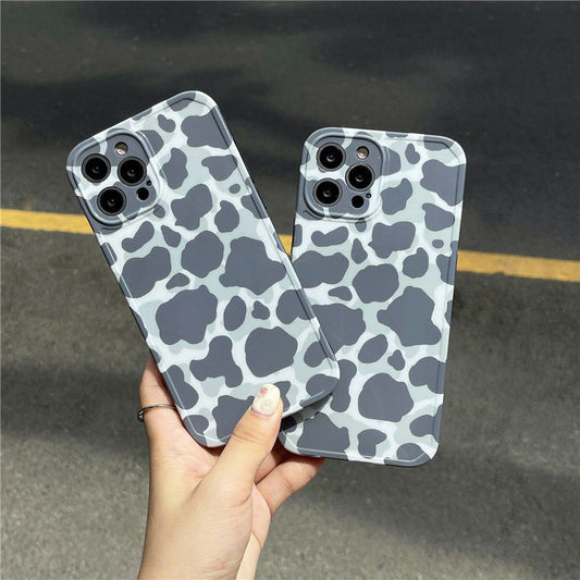 Luxury Grey Leopard Case