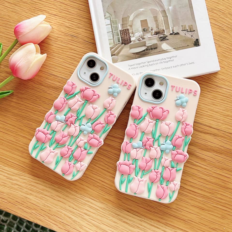 Pink Soft Tulip Case