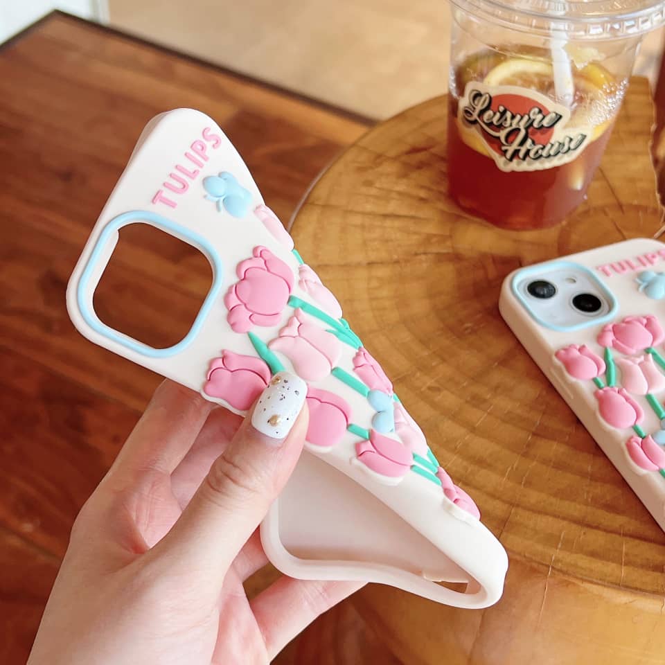 Pink Soft Tulip Case