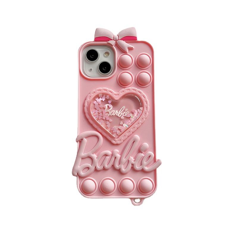 Pink Barbie Case for iPhone 15 14 13 12 11 Pro Max Case iPhone 