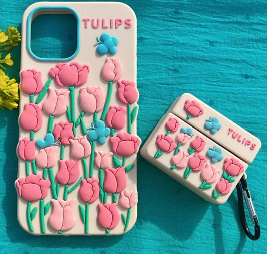 Pink Soft Tulip Case