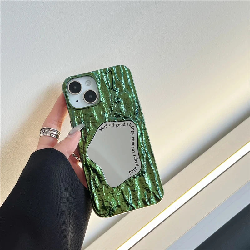 Forest Green-Silver Holder Case