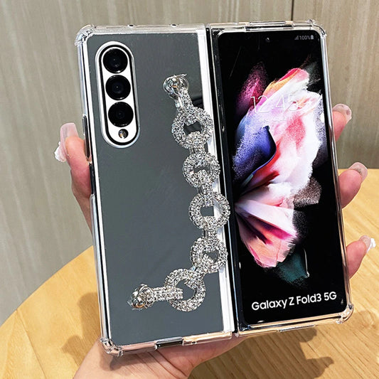 Royal Crystal Chain Case For Samsung